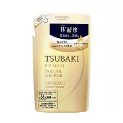 SHISEIDO Кондиционер для восстановления волос TSUBAKI Premium Repair, сменная упаковка 330 мл.