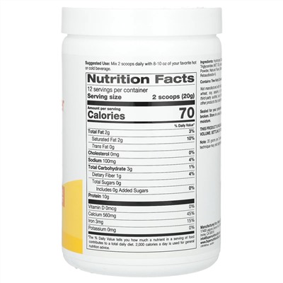 Super Nutrition, коллагеновые сливки, с ванильным вкусом, 240 г (8,46 унции)