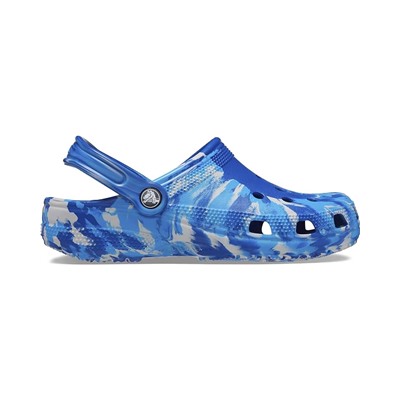 cr*cs Classic Marbled Tie-Dye Clog