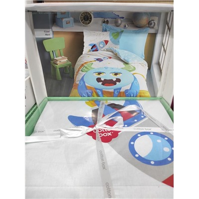 Cotton Box Ranforce Детский Односпальный комплект постельного белья    %100 Хлопок