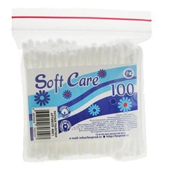 Ватные палочки Soft care 100шт