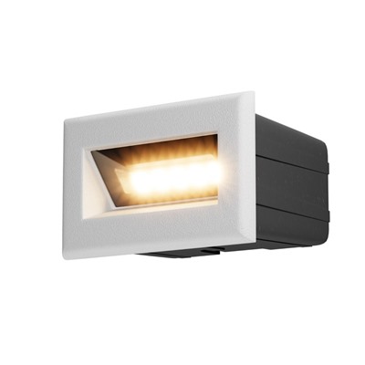 Подсветка для лестниц Outdoor O045SL-L3W3K, 3Вт, 8,4х5,4 см, LED, 250Лм, 3000К, цвет белый