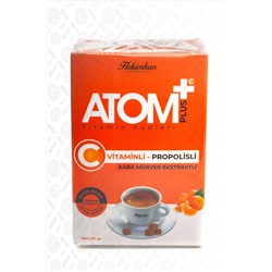 Чай прессованный "Hekimhan" АТОМ+ с витамином С 170 гр 1/24 коробка
