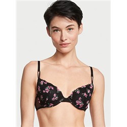 Sexy Tee Posey Lace Lightly Lined Demi Bra in Lace