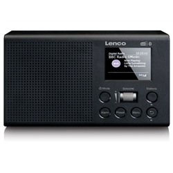 Lenco PDR-031 Tragbares DAB+ Radio mit Akku und Bluetooth