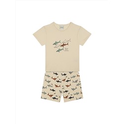 Пижамный комплект ANTEBIES Shark Shorts