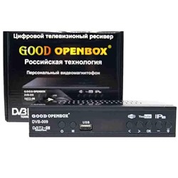 Цифровая ТВ приставка DVB-T-2 GOOD OPENBOX DVB-009  (Wi-Fi) + HD плеер