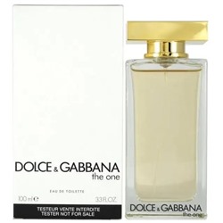 DOLCE & GABBANA THE ONE lady edt TESTER
