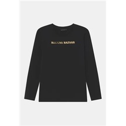 Bruuns Bazaar - JOFRID - рубашка с длинными рукавами - черный