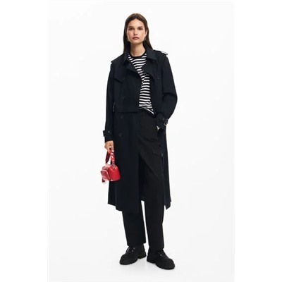 Detachable trench coat