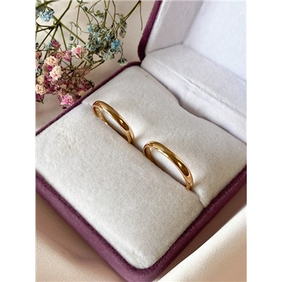 Обручальное кольцо Xuping 0,2-0,3, Обручальное кольцо Xuping 
 Кольцо: Ширина 0,2-0,3 см