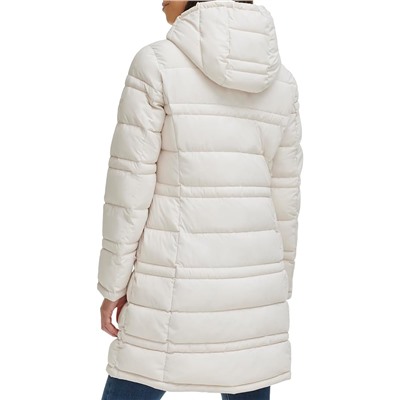 To*mmy Hil*figer Zip-Up Packable Long Jacket