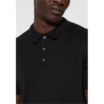 Selected Homme - SLHDAN REGULAR - рубашка поло - черный