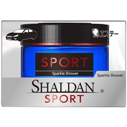 SHALDAN SPORT For Car  Ароматизатор автомобильный с ароматом свежести душа Sparkleshower (гель)40гр