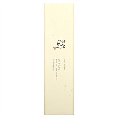 Beauty of Joseon, Relief Sun: Рис + пробиотики, SPF 50+ PA ++++`` 50 мл
