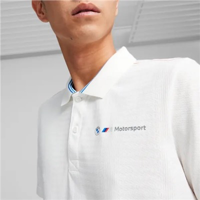 BMW M Motorsport Men's Jacquard Polo