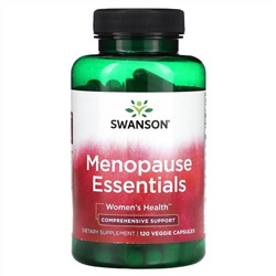 Swanson, Menopause Essentials, 120 растительных капсул