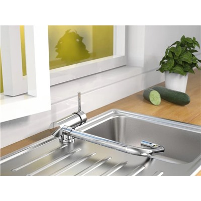 Eisl Küchenarmatur »FLEXO«, Wasserhahn Küche für Unterfenster-Montage
