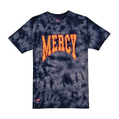 Мужская футболка Kreem Keys Tie Dye Tee с коротким рукавом в стиле Tie Dye Look 9163 Серая или синяя