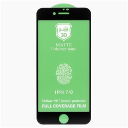 Защитная плёнка TPU RORI Polymer для "Apple iPhone 7/iPhone 8/iPhone SE 2020" матовая (black)