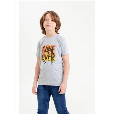 Mışıl Детская футболка для мальчиков с круглым вырезом и короткими рукавами