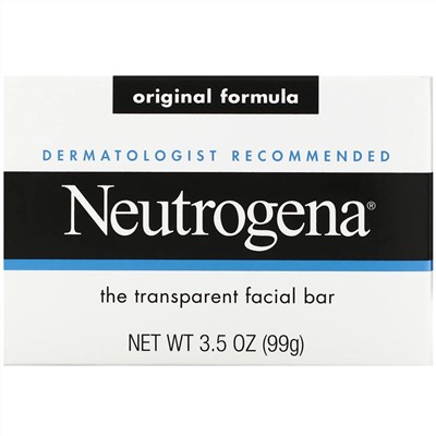 Neutrogena, Мыло для чистки лица, 3,5 унции (100 г)