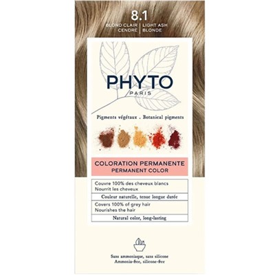 Phyto Phytocolor Bitkisel Saç Boyası 8.1 Küllü Sarı