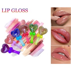 Блеск для губ с блестками Mocallure Glitter Flip 2 в 1 TINT (упаковка 6шт)