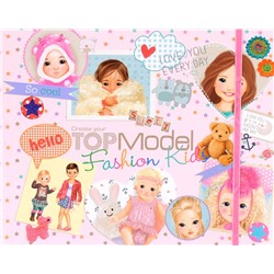 Раскраска (+наклейки) . Top Model: Fashion Kids(047981/007981)