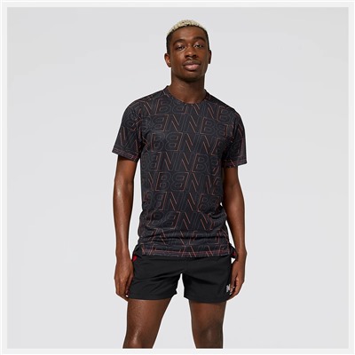 Printed Accelerate Short Sleeve