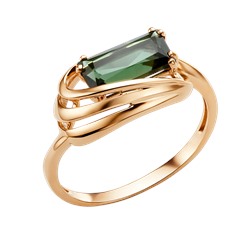 Золотое кольцо с ситалом - 009331-1390