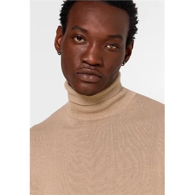 Selected Homme - вязаный свитер - светло-коричневый