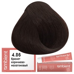 Крем-краска для волос AMBIENT 4.86, Tefia