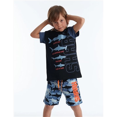MSHB&G Комплект футболки и шорт для мальчика Shark