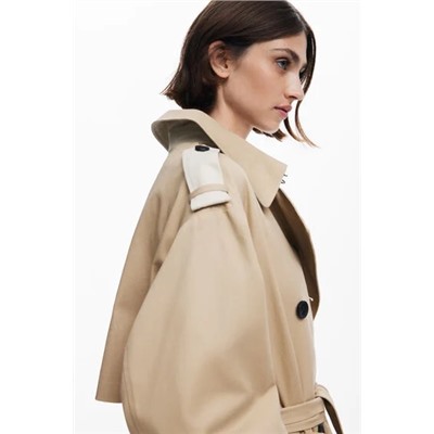 Combined trench coat