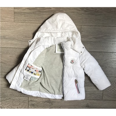 М.17-29 Куртка Moncler белая  (98,104,110,116,122)