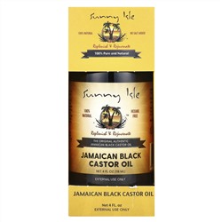 Sunny Isle, Ямайское черное касторовое масло, 118 мл (4 жидк. Унции)