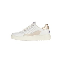 K-SWISS - CANNONCOURT C LTH - Кроссовки низкие - белый