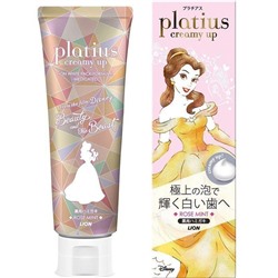 LION Зубная паста PLATINUS Creamy Up Paste Rose Mint 90гр/60