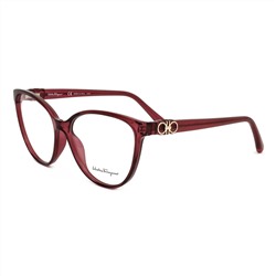 Ferragamo - montura de gafas - vino