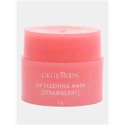 Маска для губ ночная с ароматом клубники Gegemoon Srawberry Lip Sleeping Mask 3гр