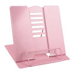 Подставка для книг 190*200 мм, металл, цвет розовый КОКОС Mq 216594