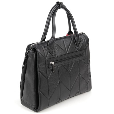 Женская кожаная сумка Sergio Valentini SV-SZ702B Блек