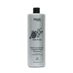 Шампунь очищающий и баланс. SMART CARE Skin Purity Balance Sebum&Dandruff Purity Shampoo,1000 мл DEWAL Cosmetics MR-DCB20305