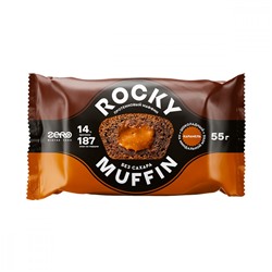 Маффин без сахара «Шоколадный» с карамельной начинкой Rocky Muffin