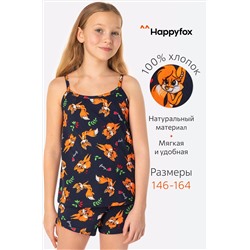 Пижама для девочки Happy Fox