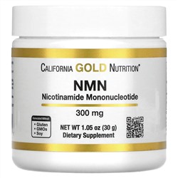 California Gold Nutrition, NMN Powder, 300 mg, 1.05 oz (30 g)