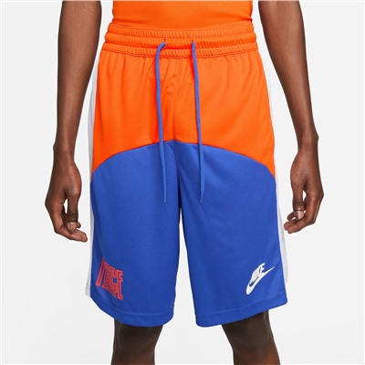 Bermudas Starting 5 - Dri-FIT - baloncesto - naranja y azul