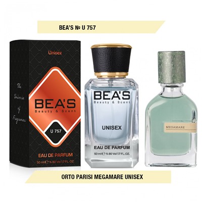 Парфюм Beas 50 ml U 757 Orto Parisi Megamare unisex