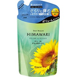 KRACIE Himawari Шампунь для придания объёма Himawari Oil Premium EX, смен упак 360мл